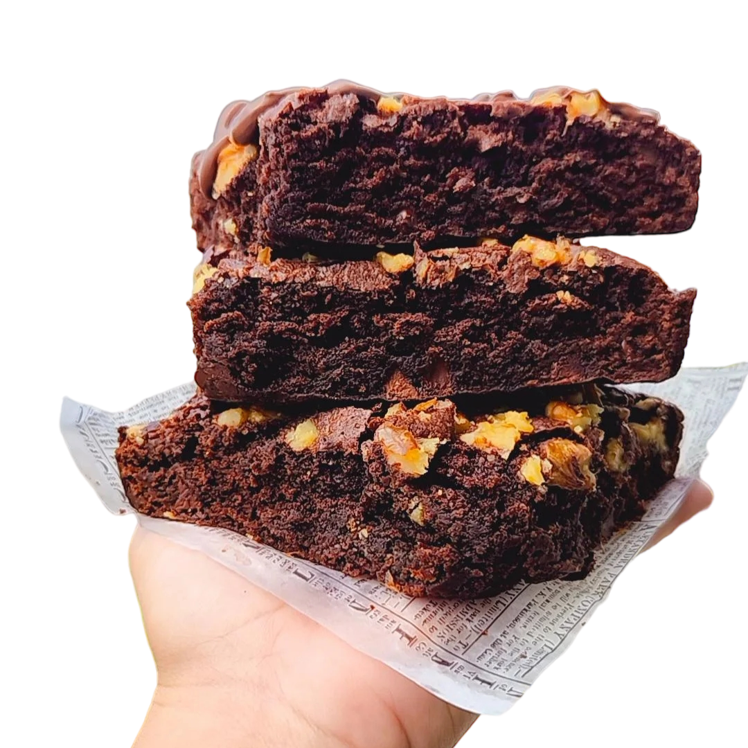 Brownie Triple Chocolate con nueces