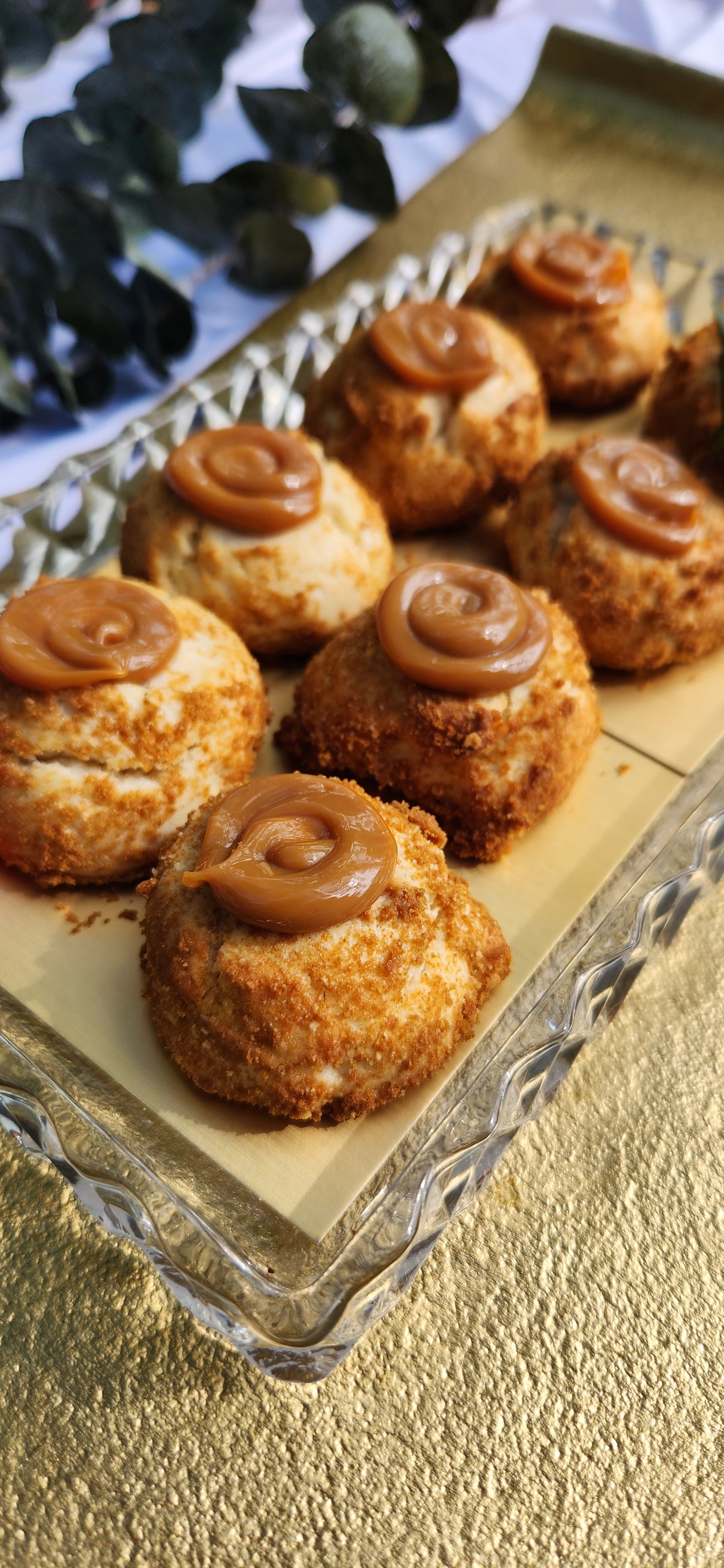 Cheesecake & Honey cookies